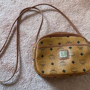 Mcm over the shoulder bag